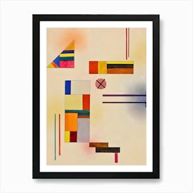 Wassily Kandinsky Shapes 1 Art Print