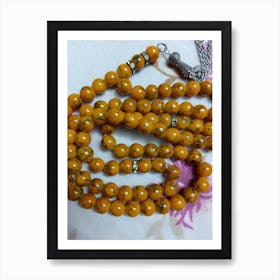 Islamic Rosary Art Print