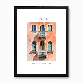 Venice Travel And Architecture Poster 4 Art Print