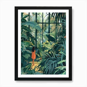 In The Garden Royal Palace Of Laeken Gardens Belgium 2 Art Print