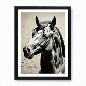 Horse Portrait 2 Art Print