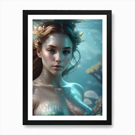 Mermaid-Reimagined 37 Art Print