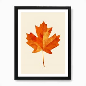 Maple Leaf Art Print