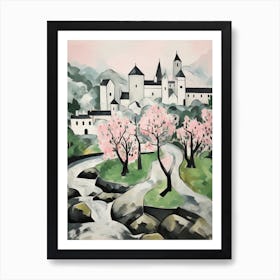 Castle Combe (Wiltshire) Painting 8 Art Print