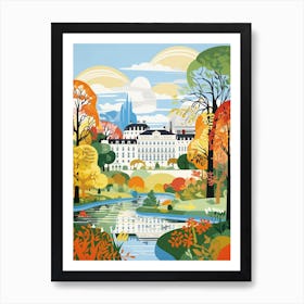 Nymphenburg Palace Gardens Germany 2 Art Print