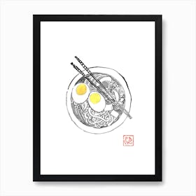 Ramen Art Print