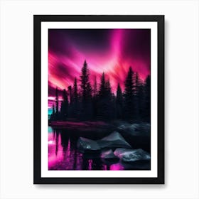 Aurora Borealis 123 Art Print