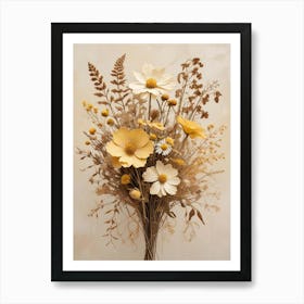 Fleurs Sechees, Dried Flowers Exhibition Poster 23 Art Print (9) Art Print