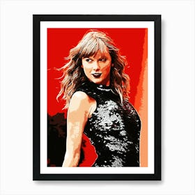 Taylor Swift 40 Art Print