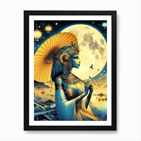 Cleopatra Portrait Artwork 203 Art Print