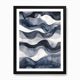 'Waves' 8 Art Print