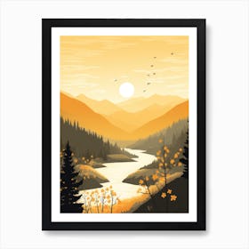 Autumn Landscape 2 Art Print