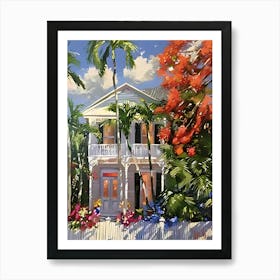 Key West House Art Print