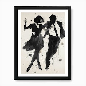 Dancing Couple Art Print