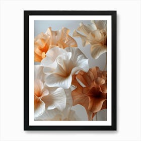 Paper Flowers 36 Art Print