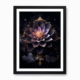 Lotus Flower 19 Art Print