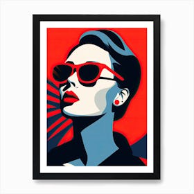 Empowered Women in Pop Art Art Print