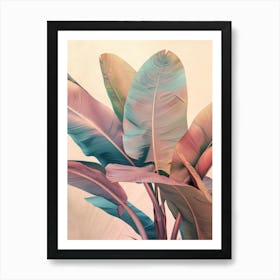 Banana Leaves 27 Art Print