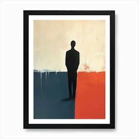 Man In A Suit 2 Art Print