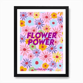 Flower Power 2 Art Print