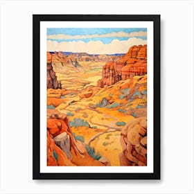 Autumn National Park Painting Grand Canyon National Park Arizona Usa 1 Art Print