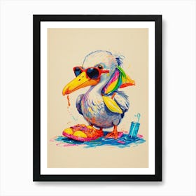 Pelican 7 Art Print