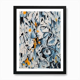 Abstract Painting, Abstract Painting, Abstract Painting Art Print