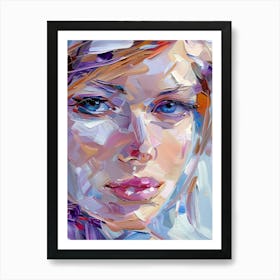 Portrait Of A Woman 194 Art Print