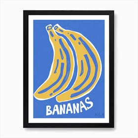 Go Bananas Art Print