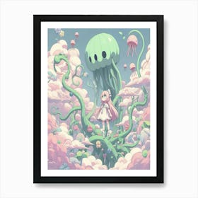 Jellyfish Art Print