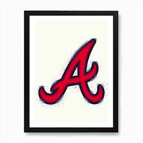 Atlanta Braves Art Print