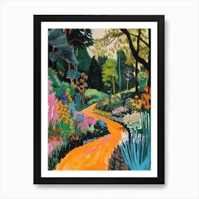 Hampstead Heath London Parks Garden 2 Painting Art Print