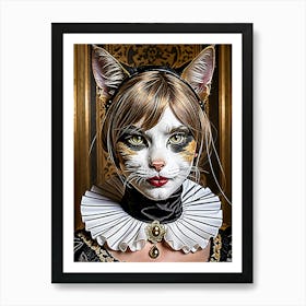 Cat Portrait Art Print