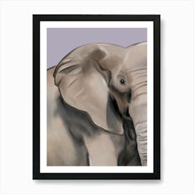 Elephant Art Print