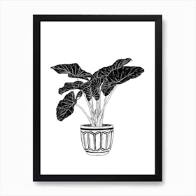 Plantpot Art Print