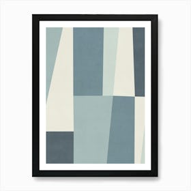 Composition Of Geometric Shapes 35 Art Print