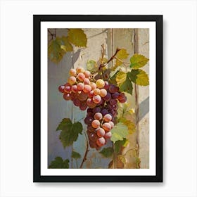 Grapes On The Vine Art Print