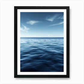 Blue Ocean Art Print