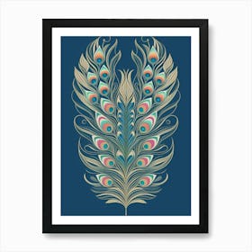 Peacock Feather  Art Print