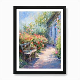  Floral Garden Enchanted Meadow 7 Art Print