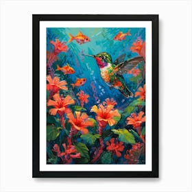 Hummingbird 29 Art Print