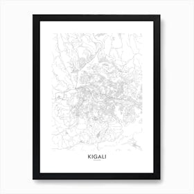 Kigali Art Print