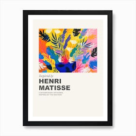 Museum Poster Inspired By Henri Matisse 14 Art Print