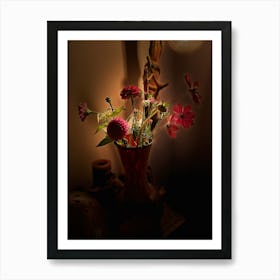 Vase Of Flowers Art Print