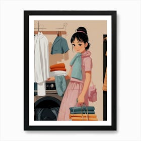 Laundry Room 13 Art Print