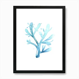 Watercolor Coral 1 Poster