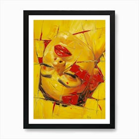 Woman'S Face 66 Art Print