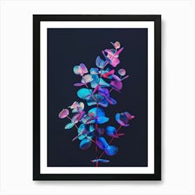 Abstract Flower Painting 7 Art Print