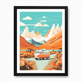 Patagonia 1 Travel Illustration Art Print