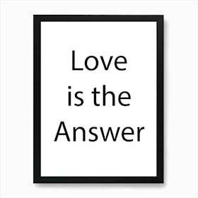 Love And Relationship Quote 3 Art Print